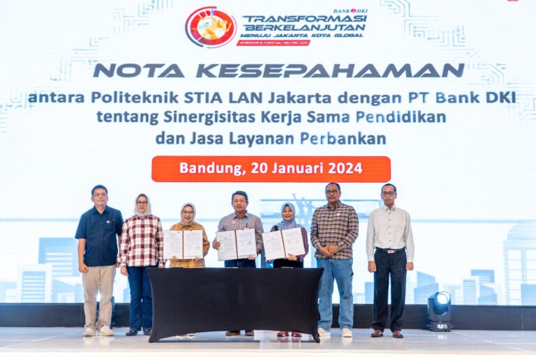 Bank DKI Perkuat Kerja Sama Dengan Universitas Padjajaran dan Politeknik STIA LAN