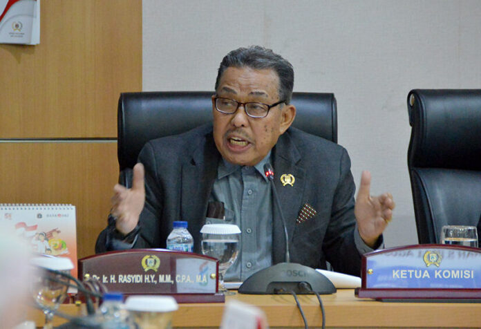 Wakil Ketua Komisi C DPRD DKI Jakarta Rasyidi