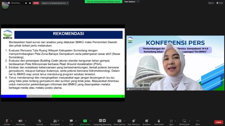 BMKG Identifikasi Sesar Baru Pemicu Gempa Sumedang