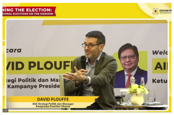 Mantan Manager Kampanye Presiden Barack Obama, David Plouffe