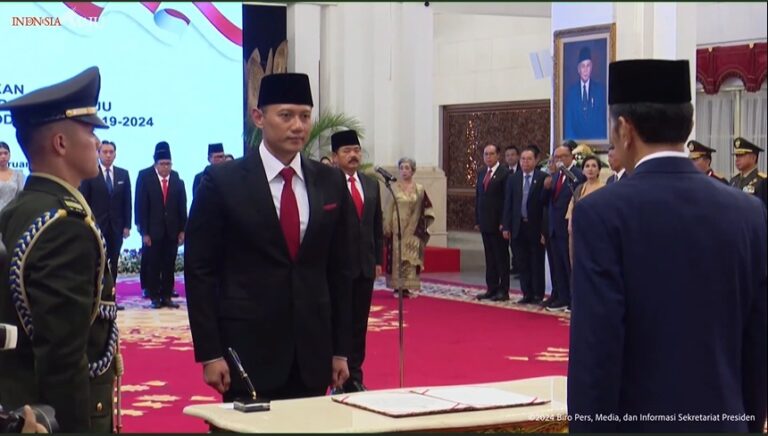 Presiden Jokowi Berikan 3 Tugas Penting untuk AHY