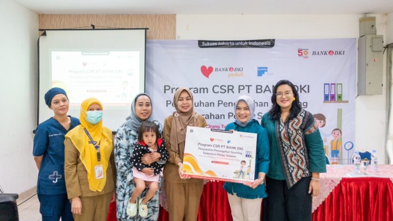 Bagian Program Keuangan Berkelanjutan, TJSL Bank DKI Fokus Penanganan Stunting