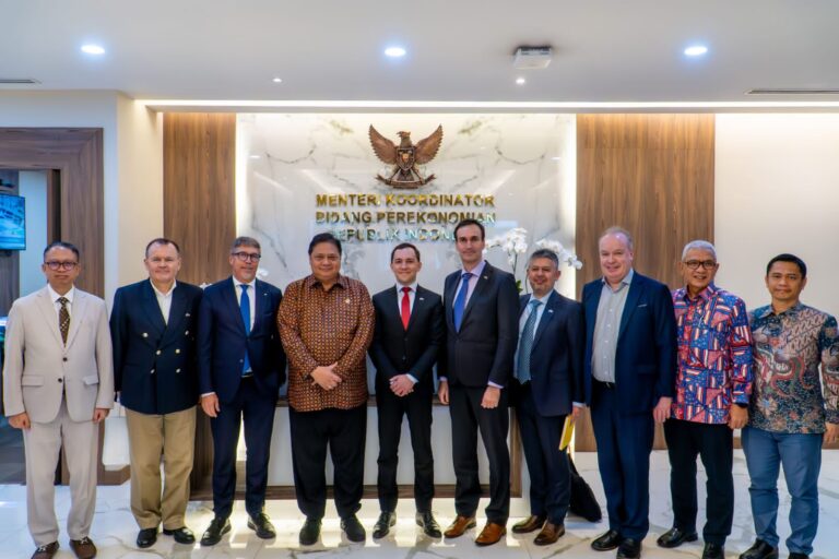 Bertemu Airlangga, Menteri Ekonomi Finlandia Tawarkan Kerja Sama Pengembangan Teknologi