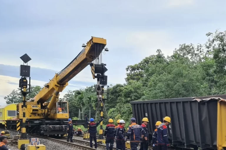 Petak Jalur Gunung Megang-Penanggiran Masih dalam Proses Normalisasi