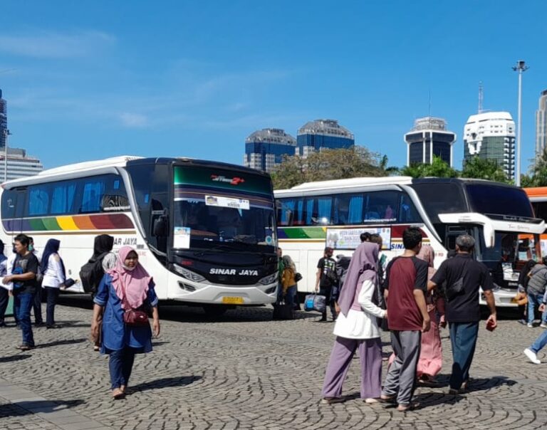 Jelang Lebaran, Terminal Kalideres Ramp Check Armada Bus