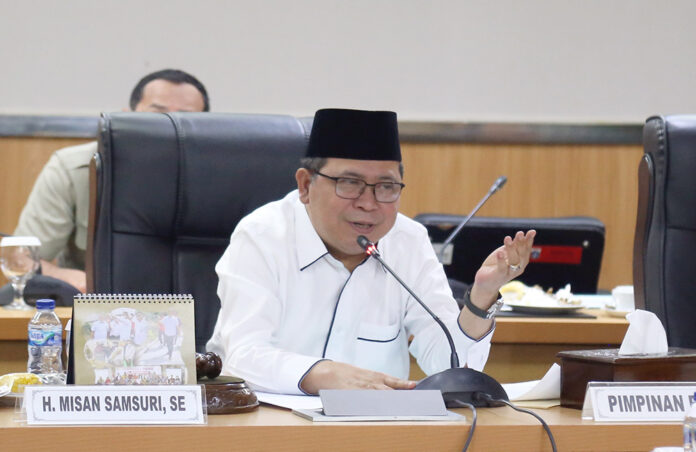 Wakil Ketua DPRD Provinsi DKI Jakarta Misan Samsuri. (dok.DDJP)