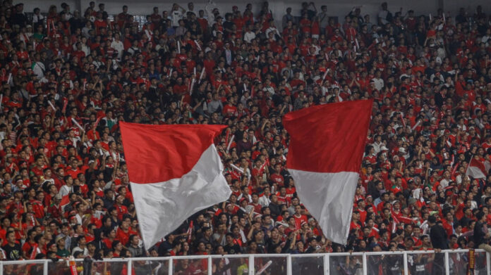 Suporter Indonesia di SUGBK. Foto: PSSI