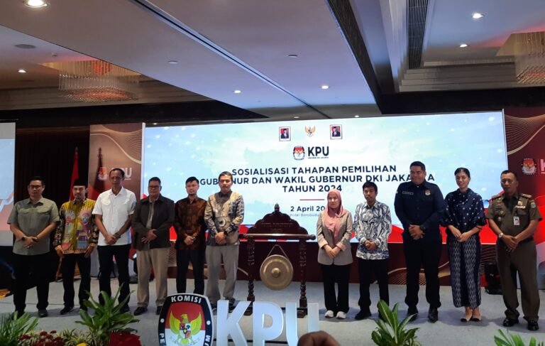 KPU Resmi Buka Tahapan Pilkada Jakarta 2024