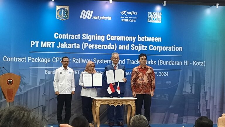 Gandeng Perusahaan Jepang, MRT Jakarta Percepat Pembangunan Rel Fase 2A