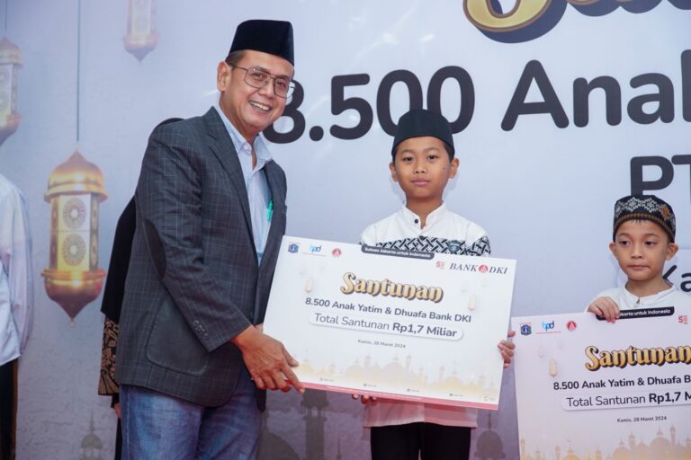 Bank DKI Gelar Santunan Kepada 8.500 Yatim dan Dhuafa