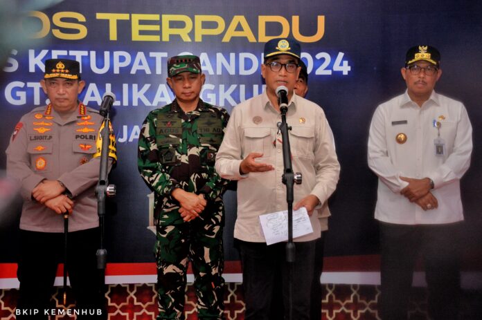 Menteri Perhubungan (Menhub) Budi Karya Sumadi