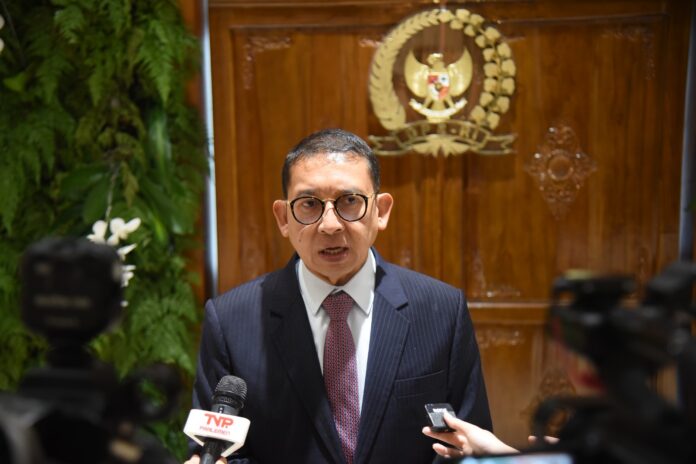 Anggota Komisi I DPR Fadli Zon saat ditemui oleh Parlementaria di Gedung Nusantara I, DPR RI, Senayan, Jakarta, Senin (6/5/2024). Foto : Devi/Andri