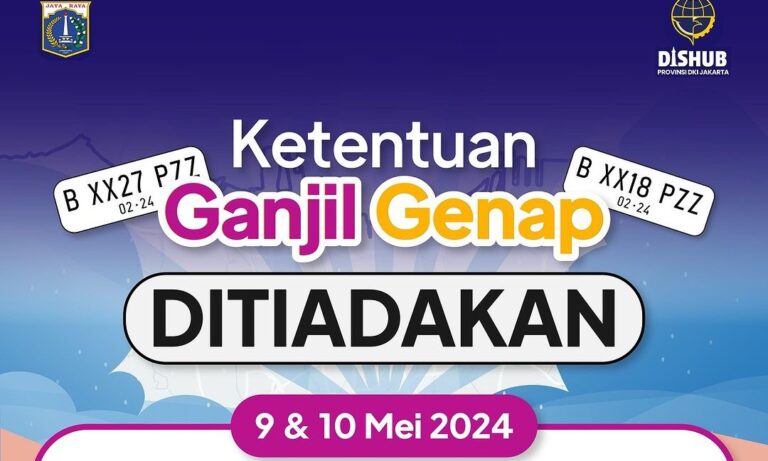 Hari Kenaikan Yesus Kristus, Ganjil Genap di Jakarta Ditiadakan