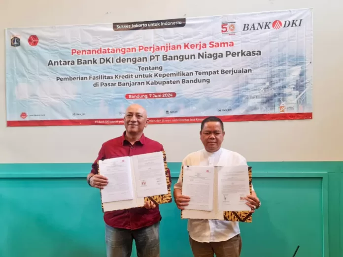 Bank DKI menjalin kerja sama dengan PT Bangun Niaga Perkasa