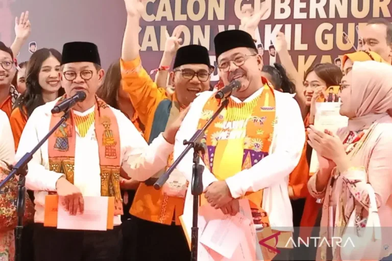 Pramono-Rano Dinilai Miliki Visi Misi Jelas dan Realistis
